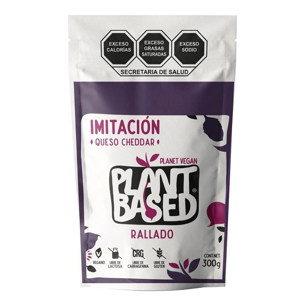 QUESO PLANET VEGAN CHEDDAR 300 GR