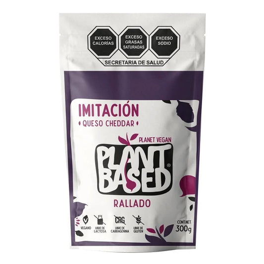 QUESO PLANET VEGAN CHEDDAR 300 GR