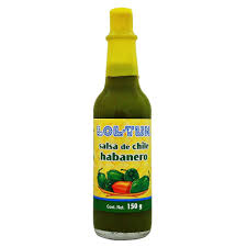 SALSA LOL TUN HABANERO VERDE 150 GR