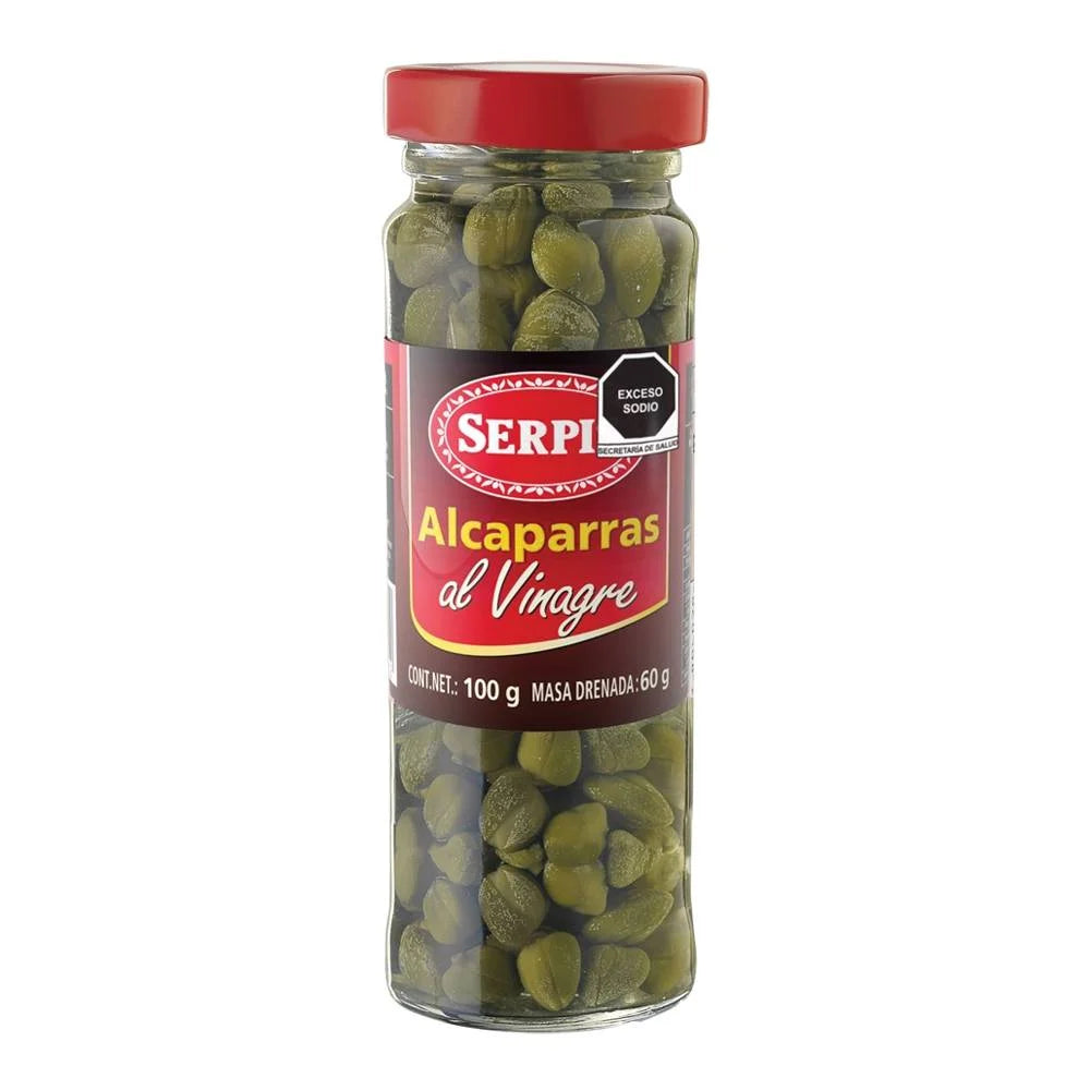 ALCAPARRA SERPIS VINAGRE 100 GR