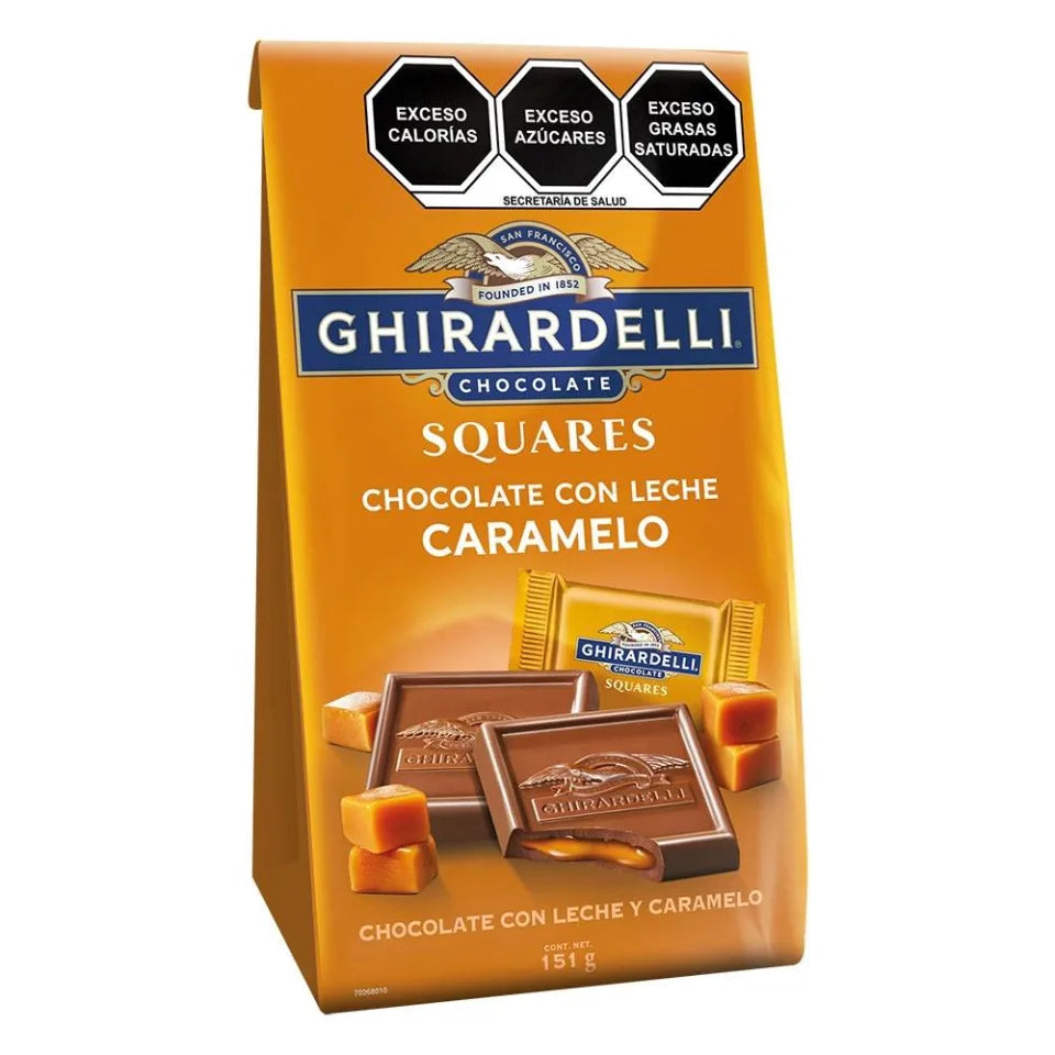 CHOCOLATE GHIRARDELLI LECHE Y CARAMELO 151 GR
