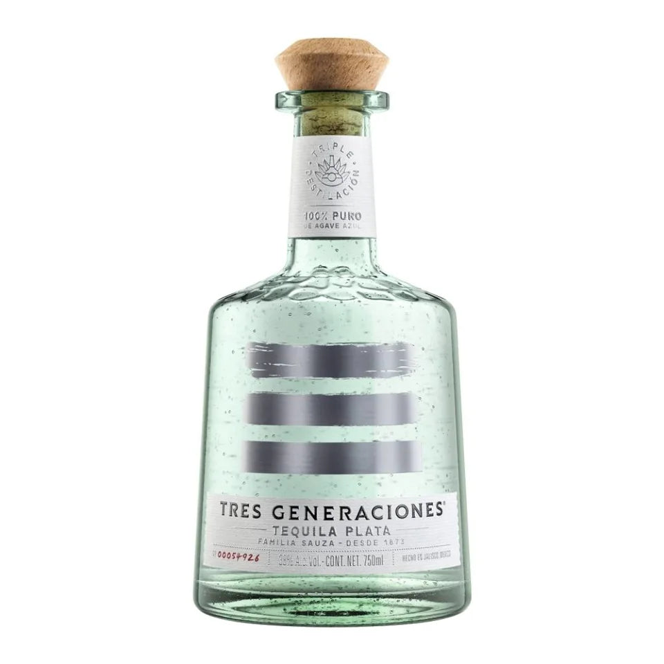 TEQUILA SAUZA TRES GENERACIONES PLATA 750 ML – Panoli.mx