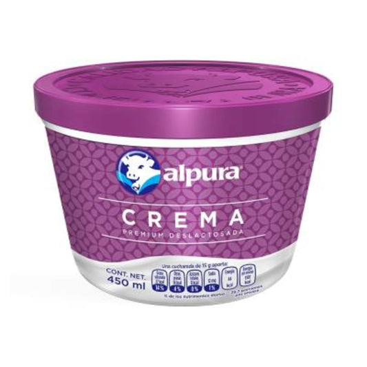 CREMA ALPURA DESLACTOSADA 426 ML