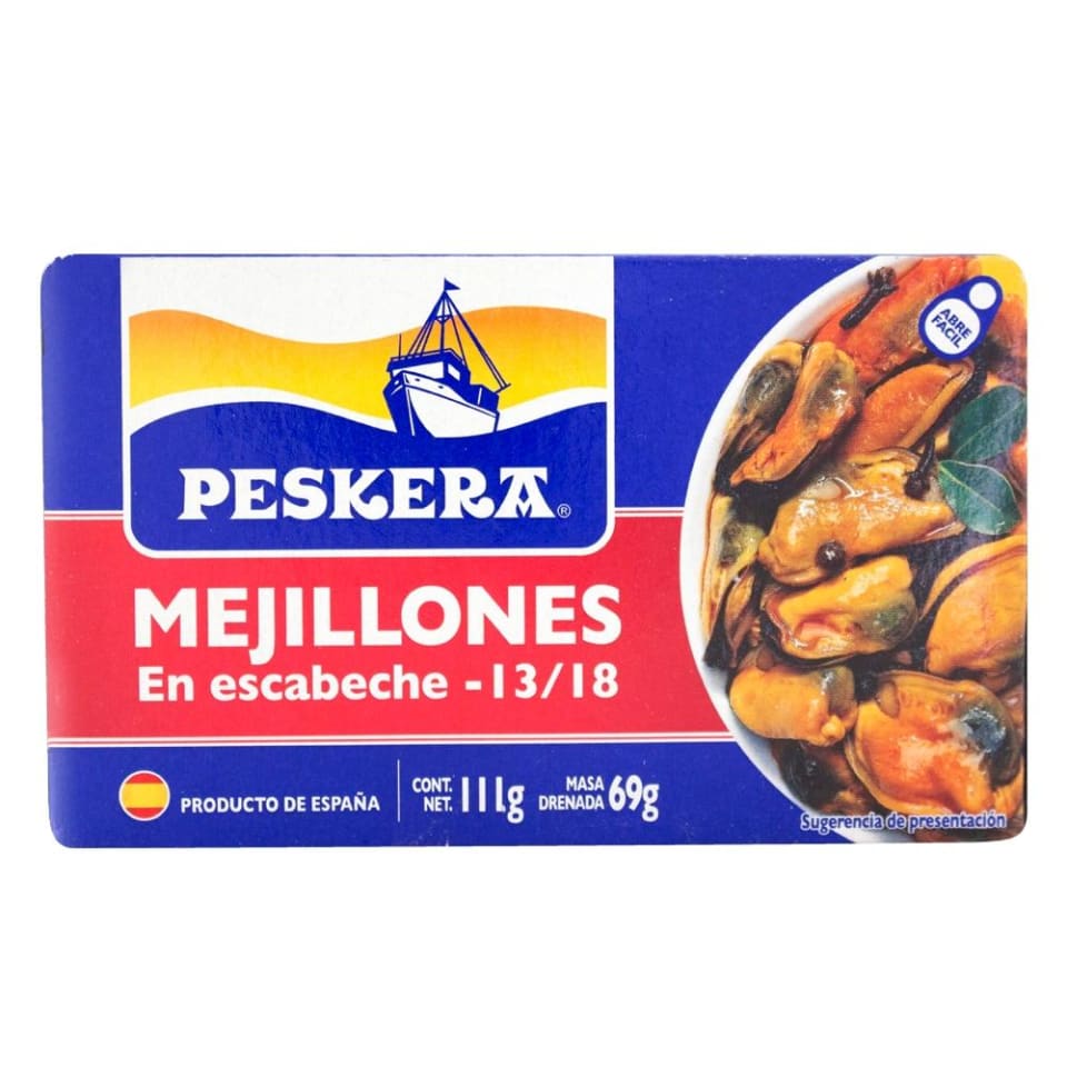 MEJILLON PESKERA ESCABECHE 111 GR