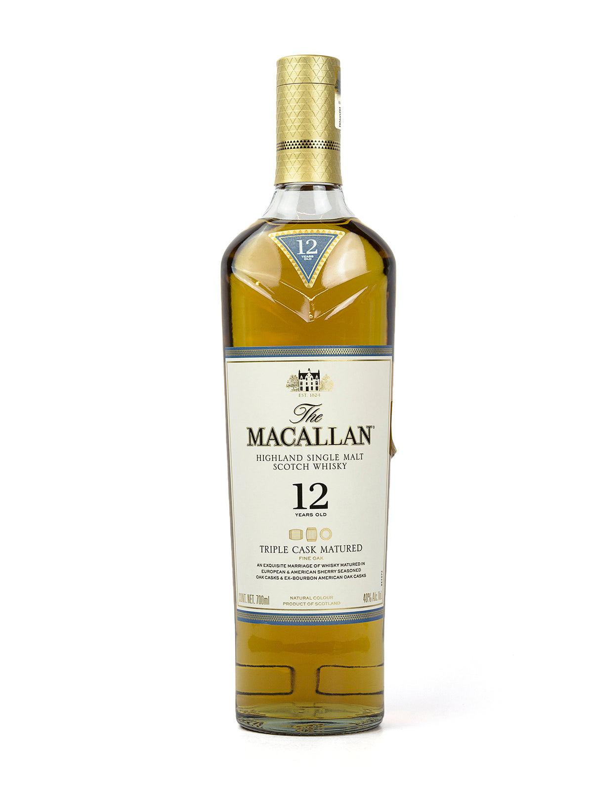 WHISKY MACALLAN 12 ANOS 750 ML