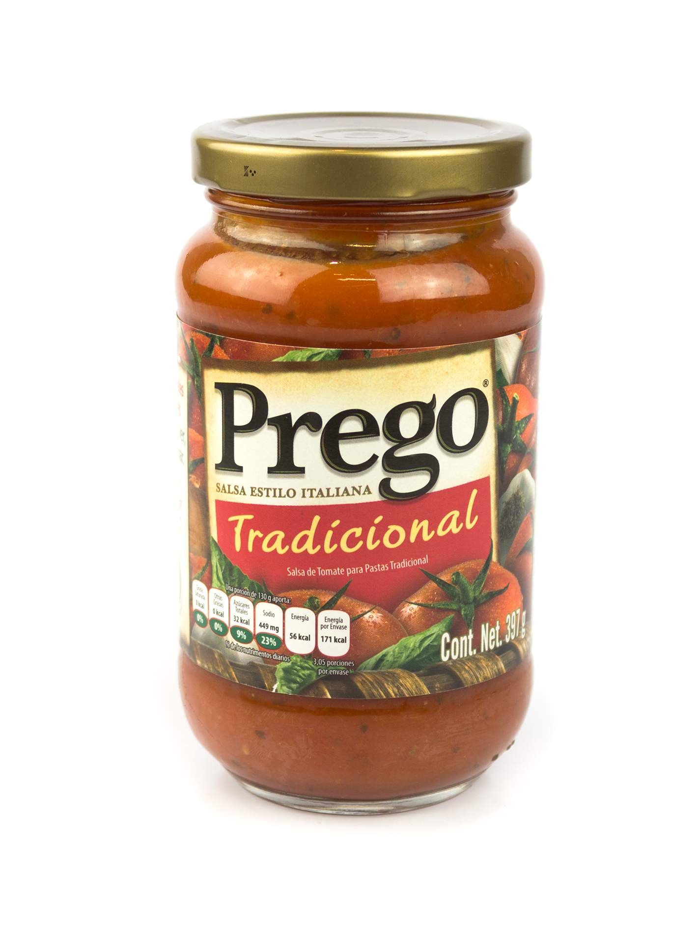 SALSA PREGO ITALIANA TRADICIONAL 397 GR