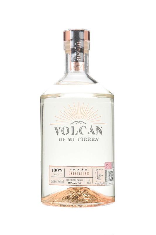 TEQUILA VOLCAN MI TIERRA AÑEJO CRISTAL 750 ML