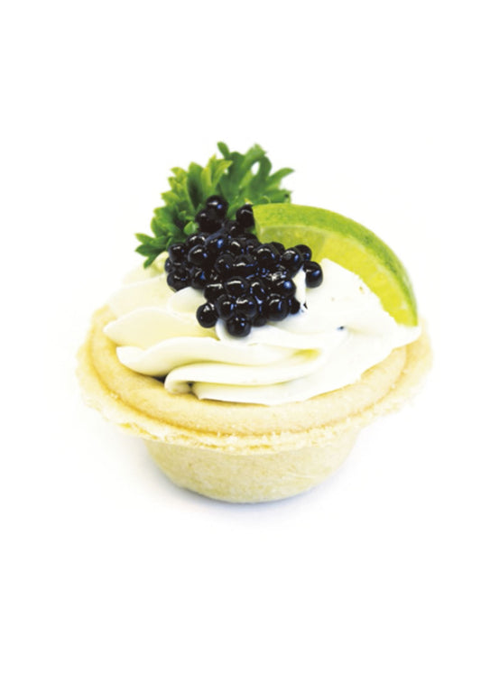 TARTALETA DE CAVIAR NEGRO