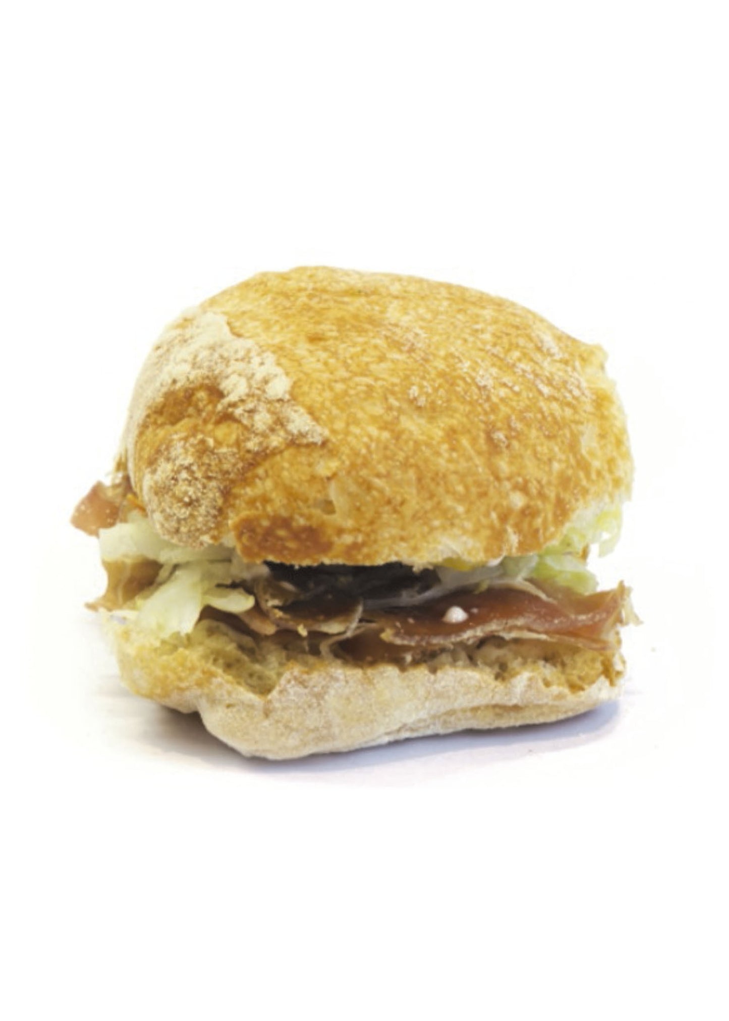 BOCADILLO CHAPATA DE JAMÓN SERRANO