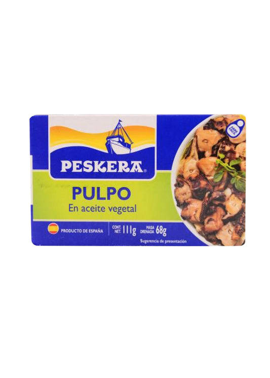 PULPO PESKERA ACEITE VEGETAL 111 GR