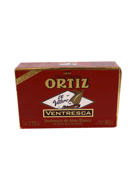 VENTRESCA ORTIZ ATUN  ACEITE OLIVA 110 GR