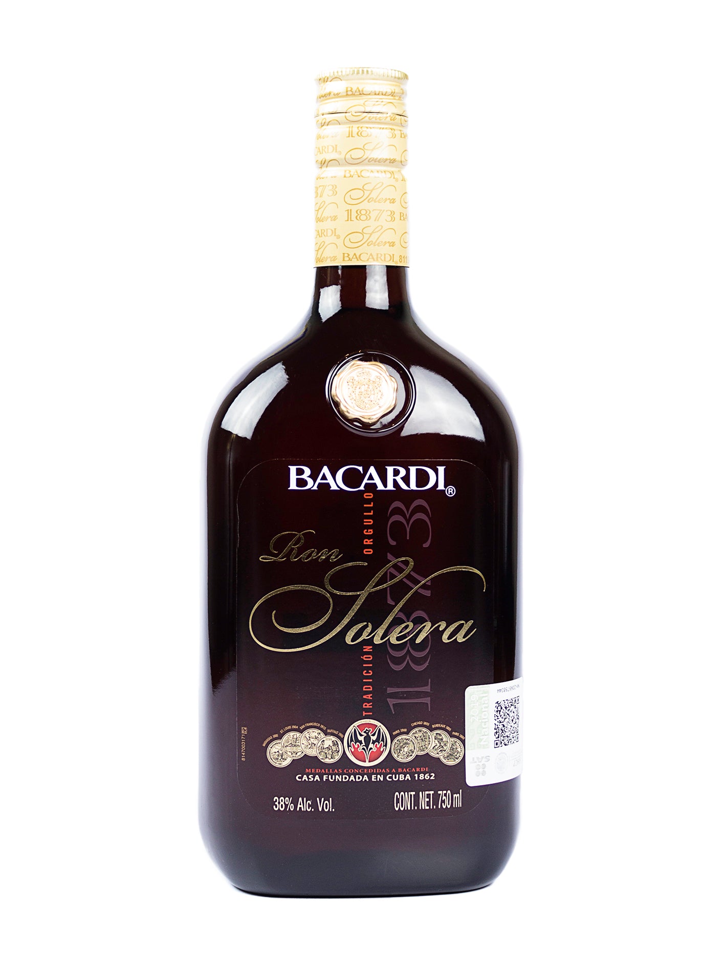 RON BACARDI SOLERA 750 ML