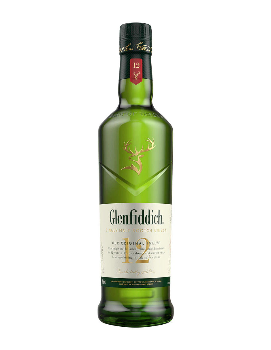 WHISKY GLENFIDDICH 12 750 ML