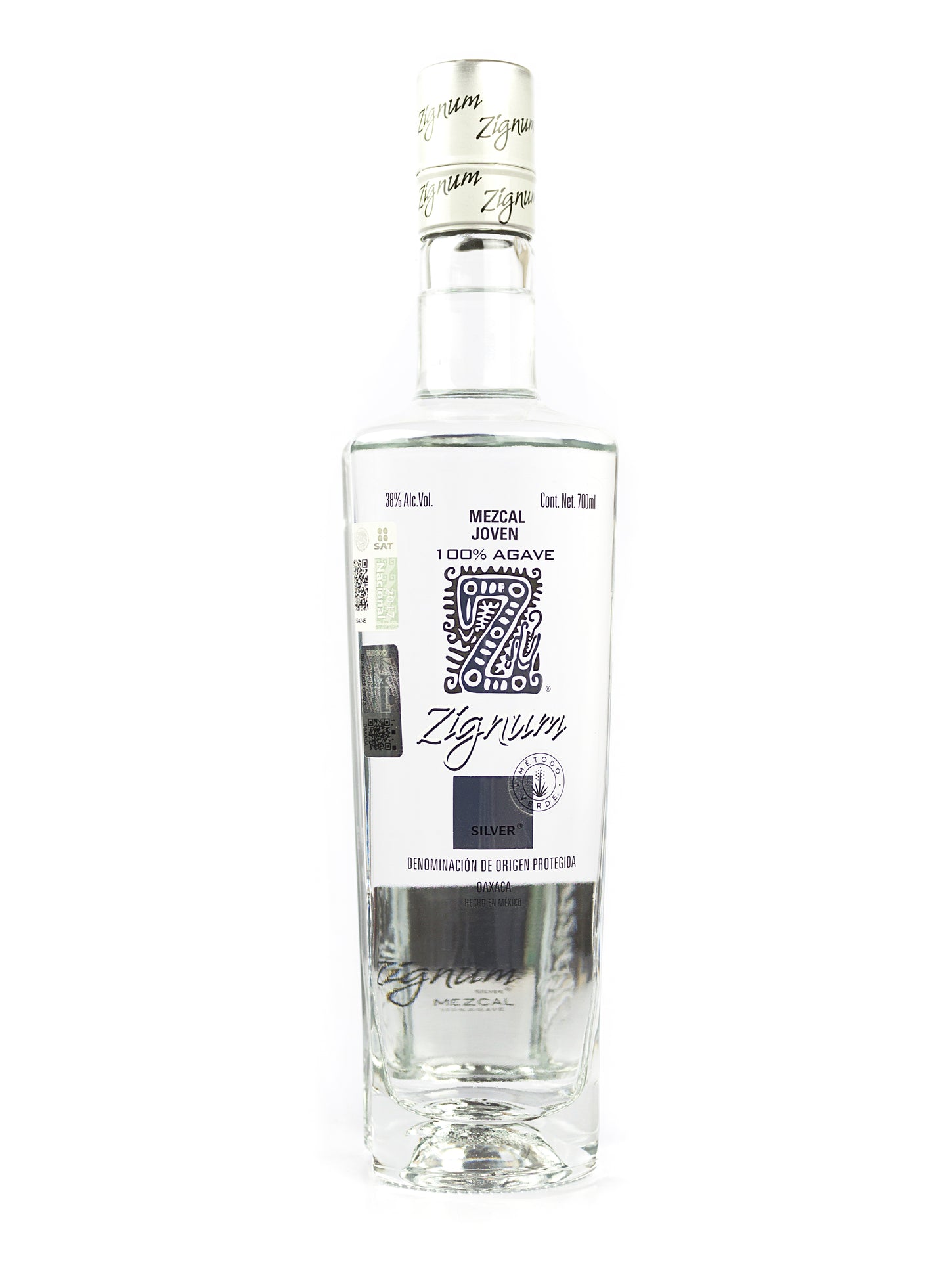 MEZCAL ZIGNUM BLANCO SILVER 750 ML