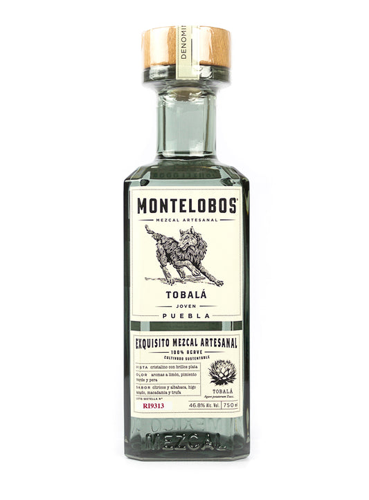 MEZCAL MONTELOBOS TOBALA 750 ML