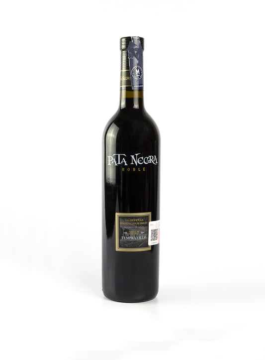 VT PATA NEGRA VALDEPEÑAS ROBLE 750 ML