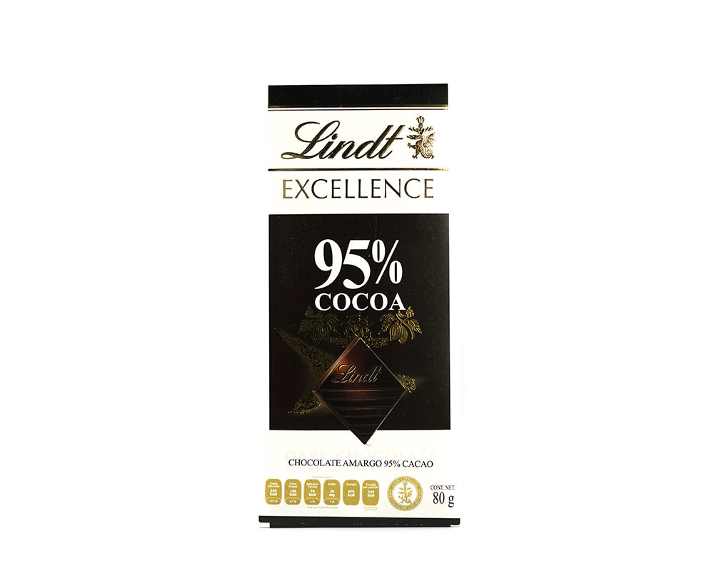 CHOCOLATE LINDT EXCELLENCE 95% 80 GR