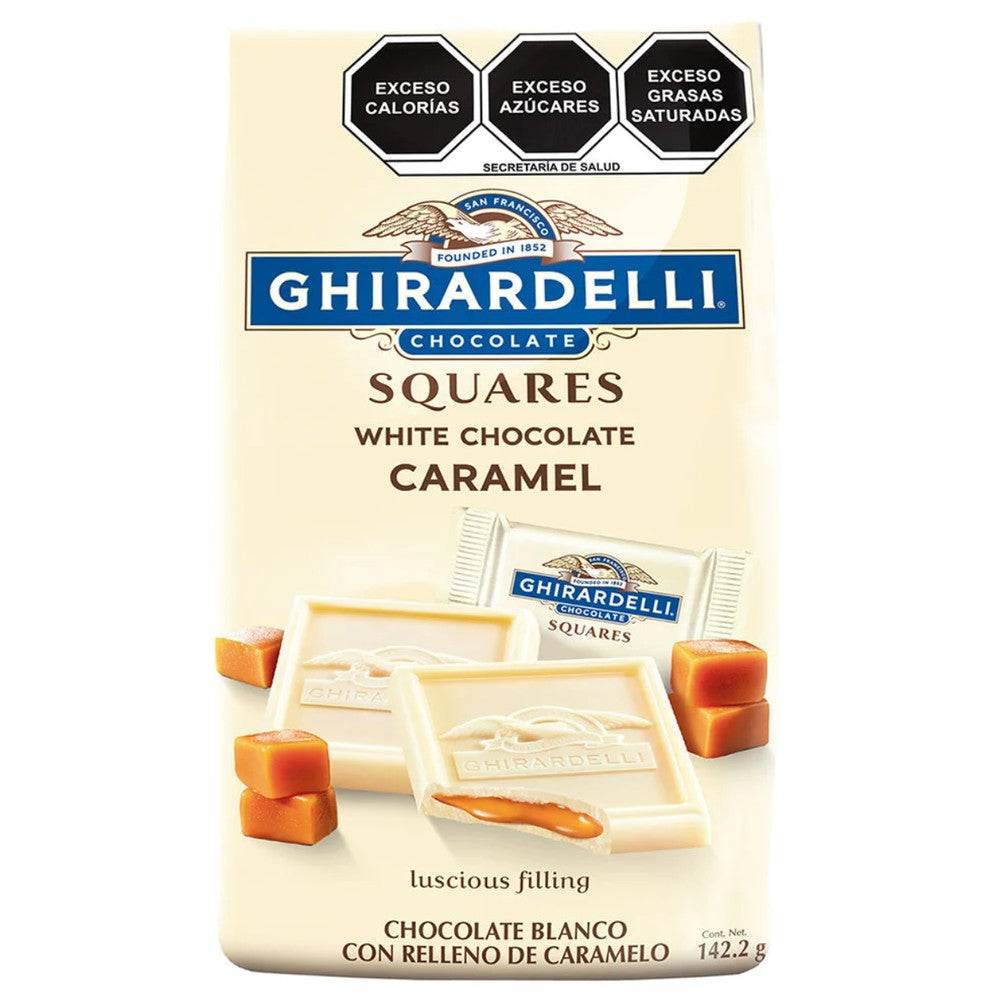 CHOCOLATE GHIRARDELLI BLANCO CARAMELO 142.2 GR