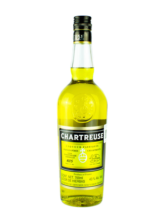 LICOR CHARTREUSE AMARILLO 700 ML