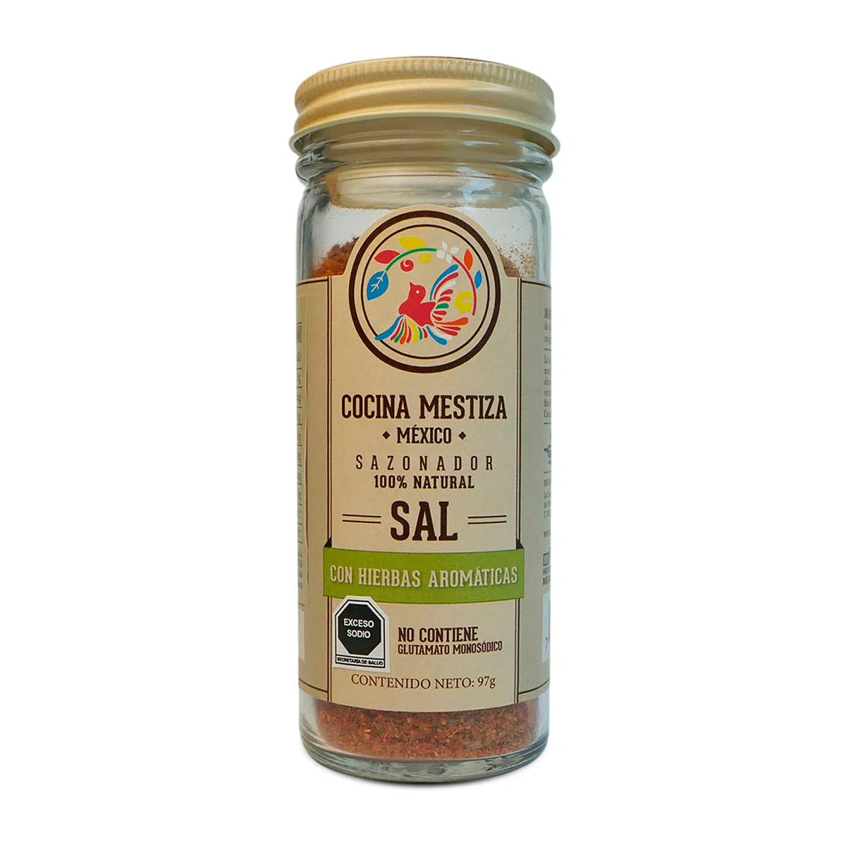 SAL MESTIZA HIERBAS AROMATICAS 97 GR