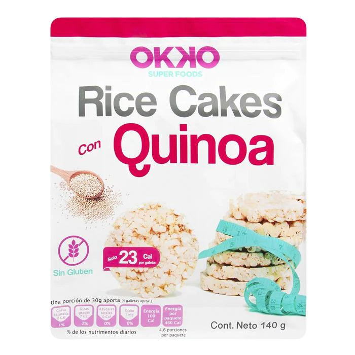 RICE CAKE OKKO CON QUINOA 140 GR