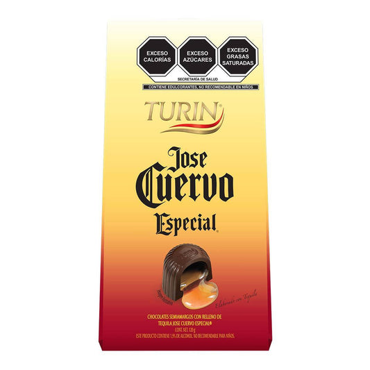 CHOCOLATE TURIN JOSE CUERVO BOLSA 120 GR