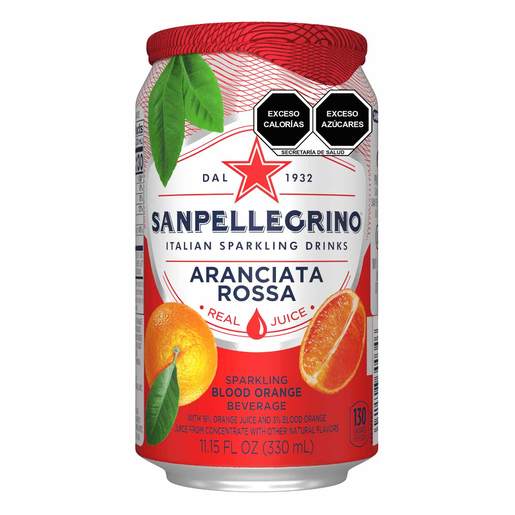 REFRESCO SANPELLEGRINO ARANCIATA ROSSA  330 ML