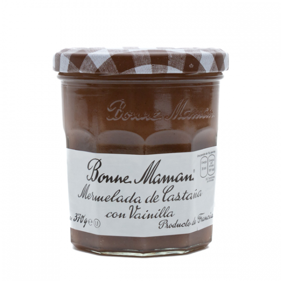 MERMELADA BONNE MAMAN CASTANA VAINILLA 370 GR