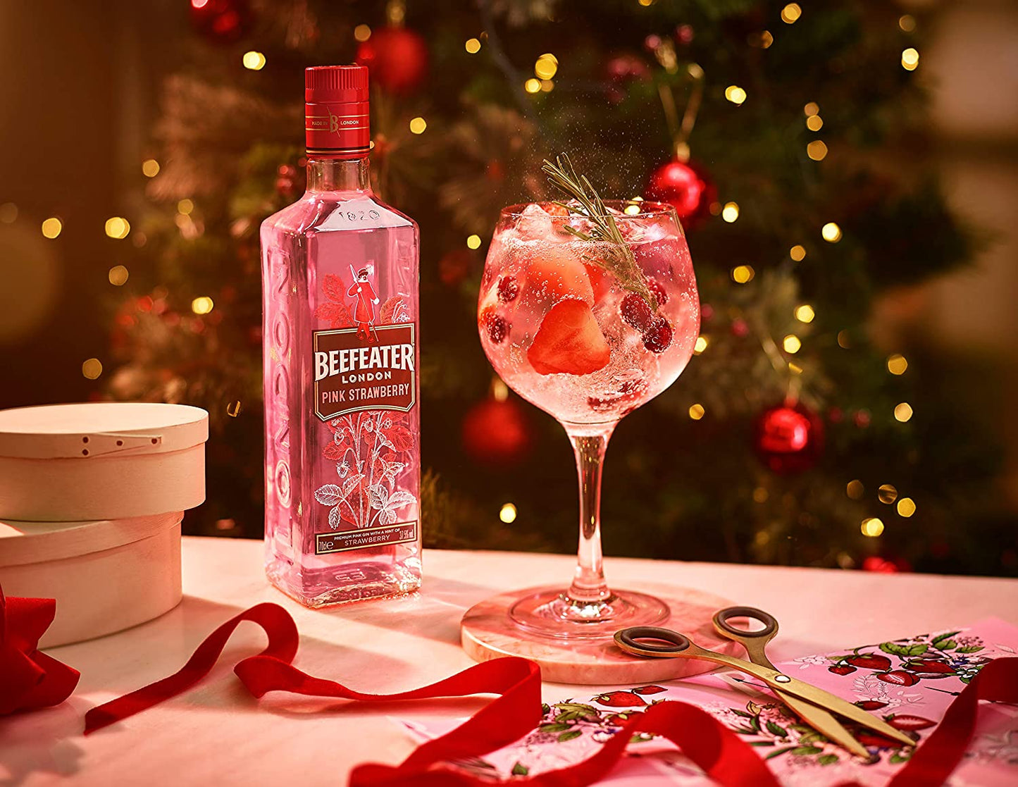 GINEBRA BEEFEATER LONDON PINK 700 ML