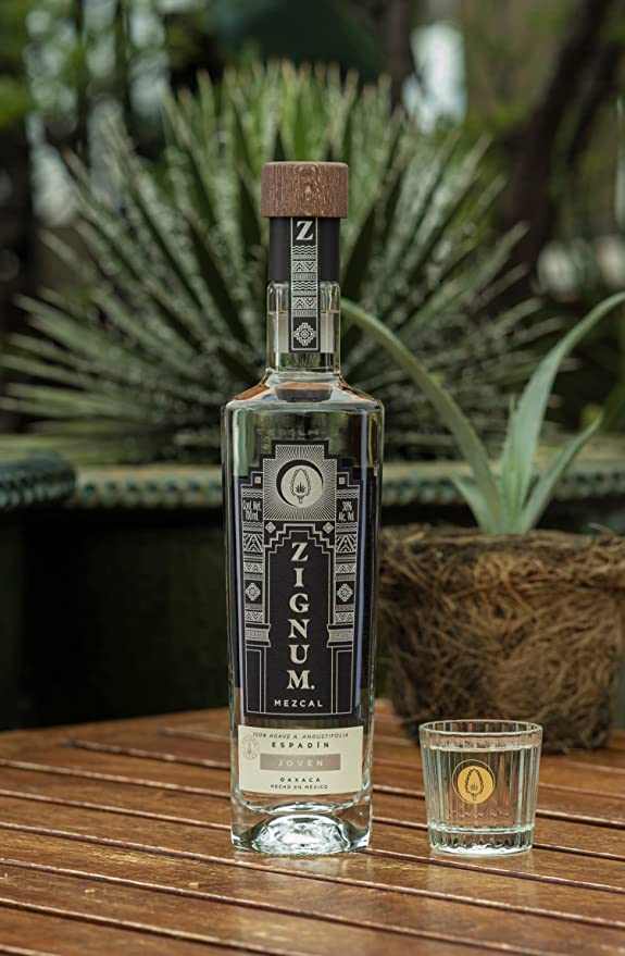 MEZCAL ZIGNUM BLANCO SILVER 750 ML