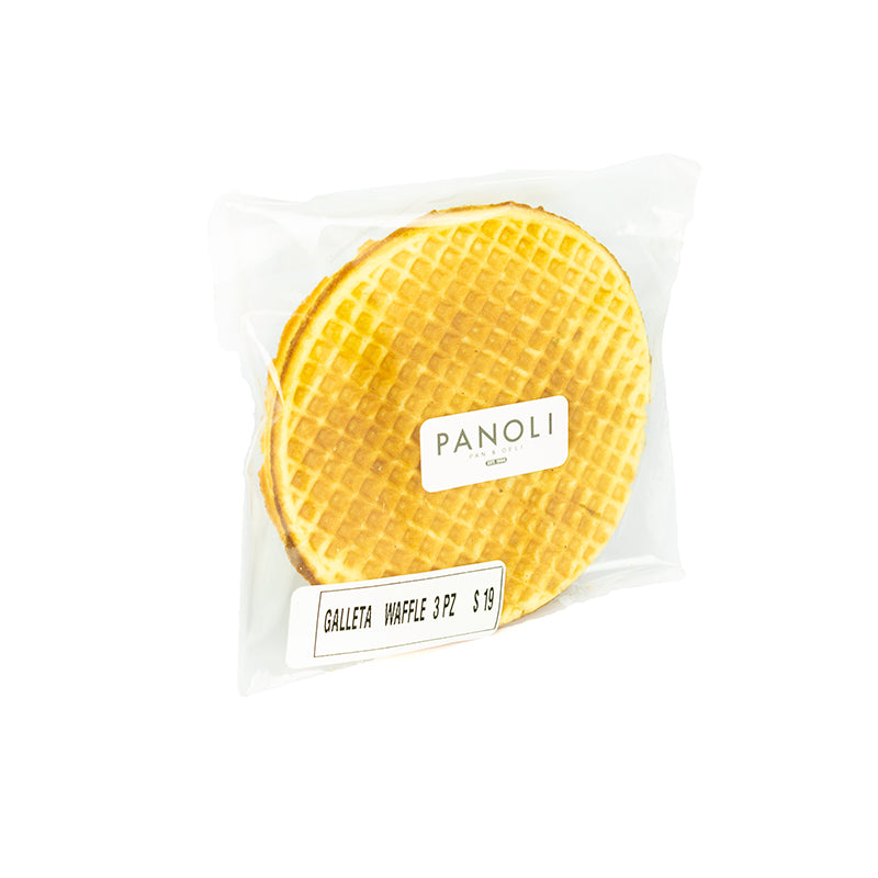 GALLETA WAFFLE 3 PZ