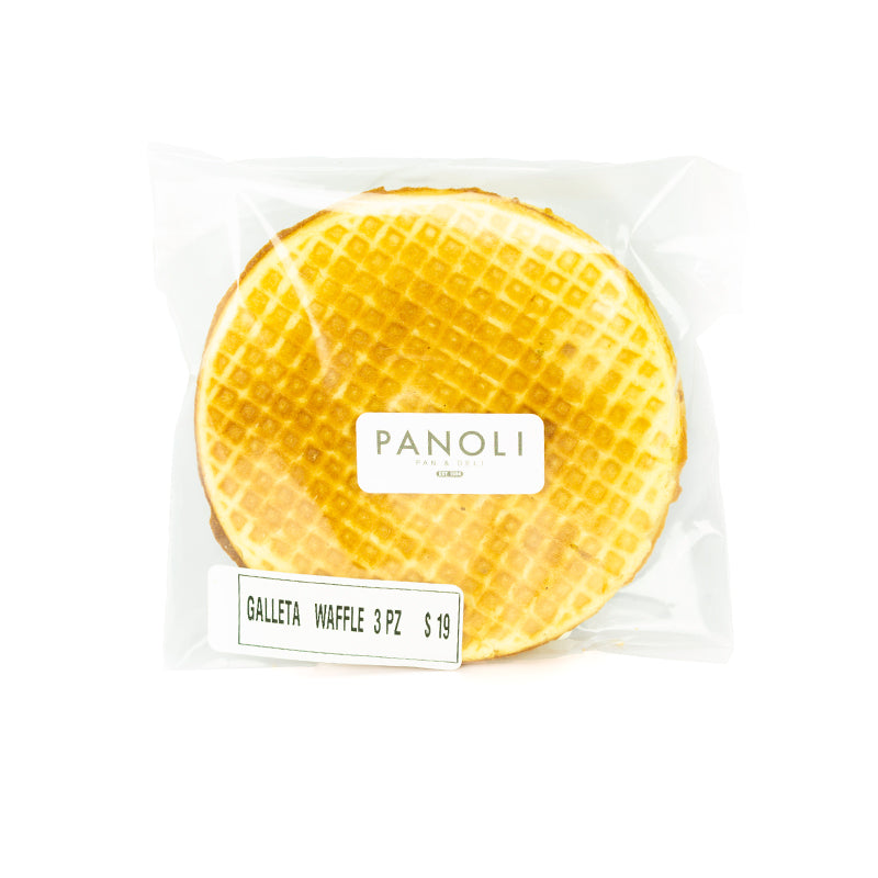 GALLETA WAFFLE 3 PZ