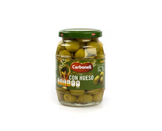 ACEITUNA CARBONELL HUESO MANZANILLA350 GR