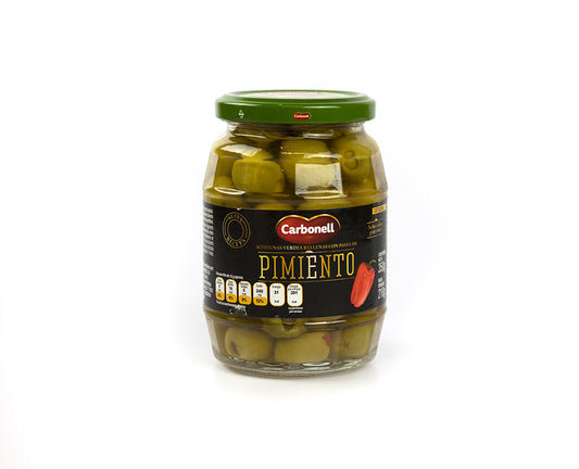 ACEITUNA CARBONELL PIMIENTO 350 GR