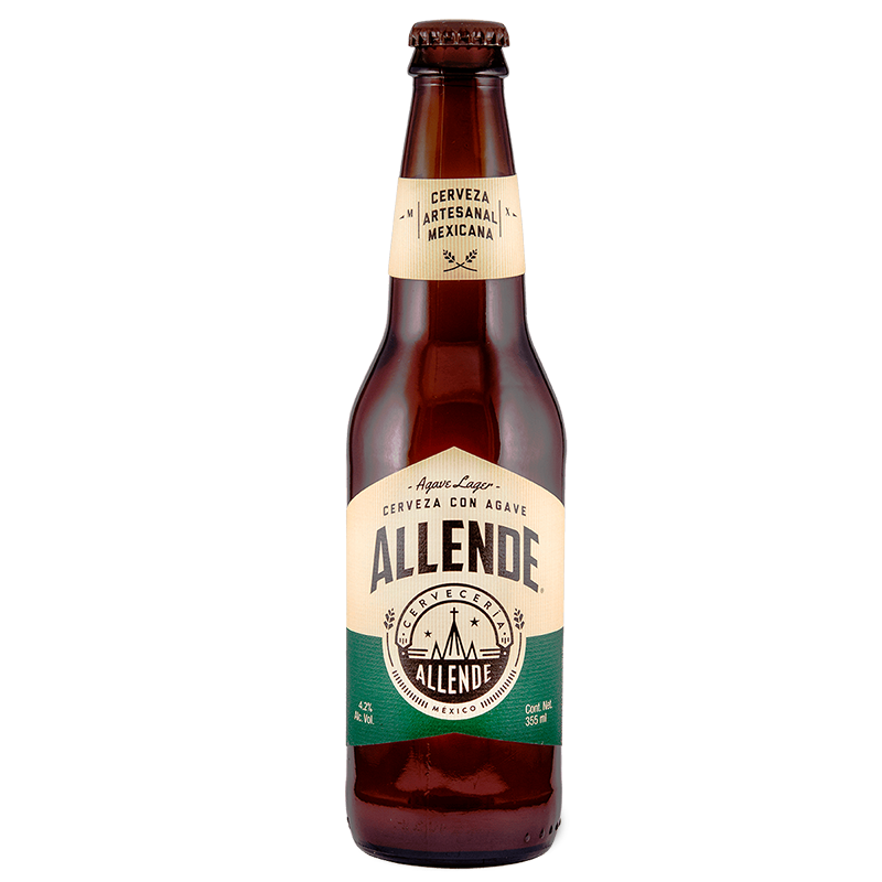 CERVEZA ALLENDE AGAVE LAGER 355 ML