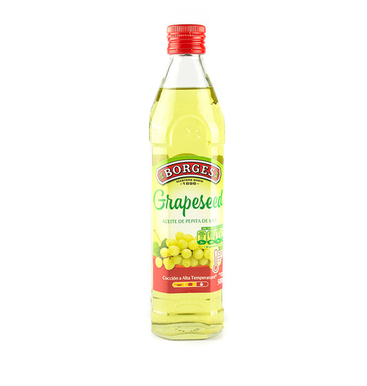 ACEITE BORGES PEPITA UVA 500 ML