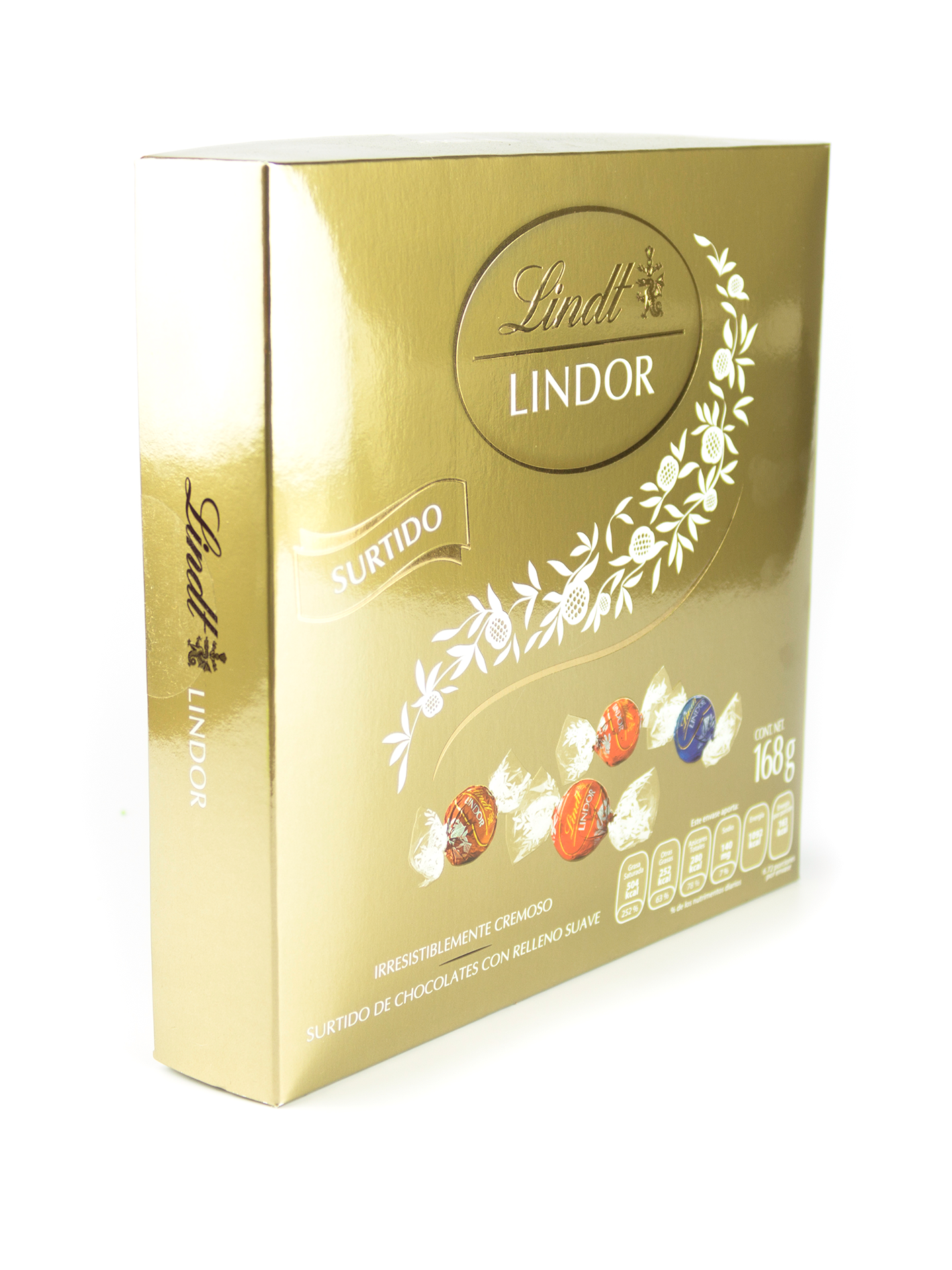 CHOCOLATE LINDOR SURTIDO 168 GR