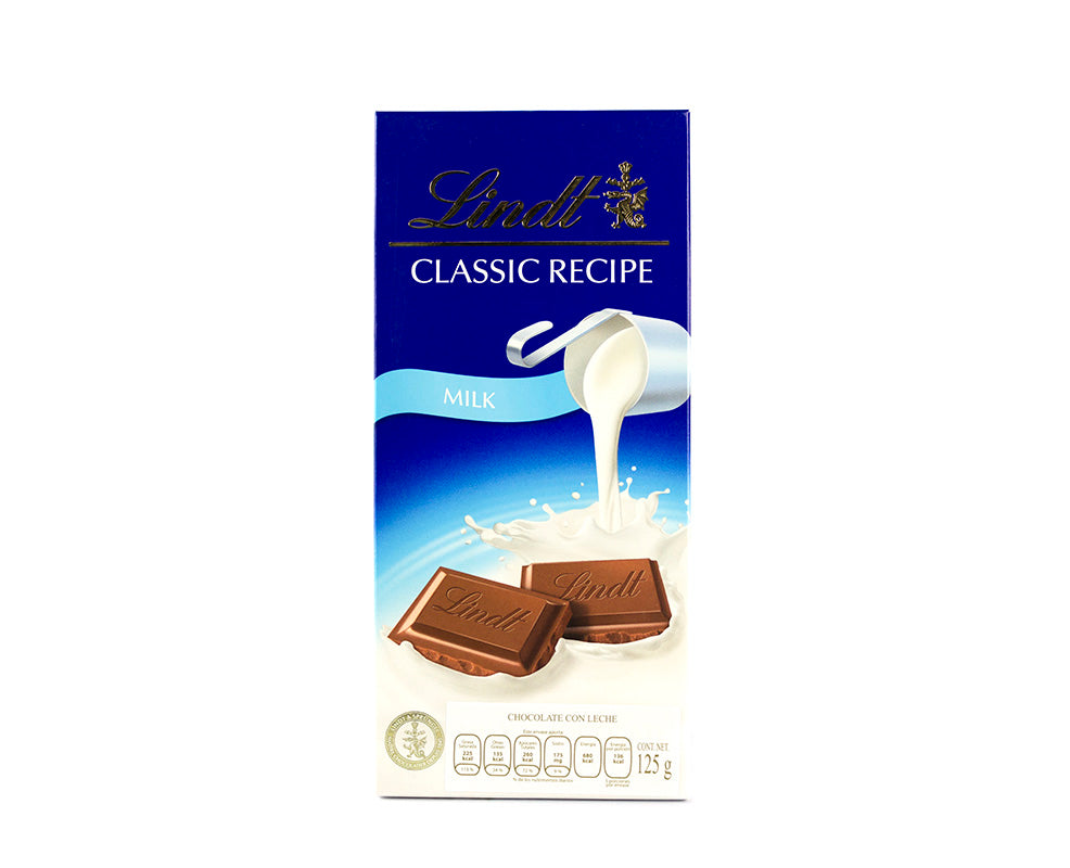 CHOCOLATE LINDT CLASSIC LECHE 125 GR