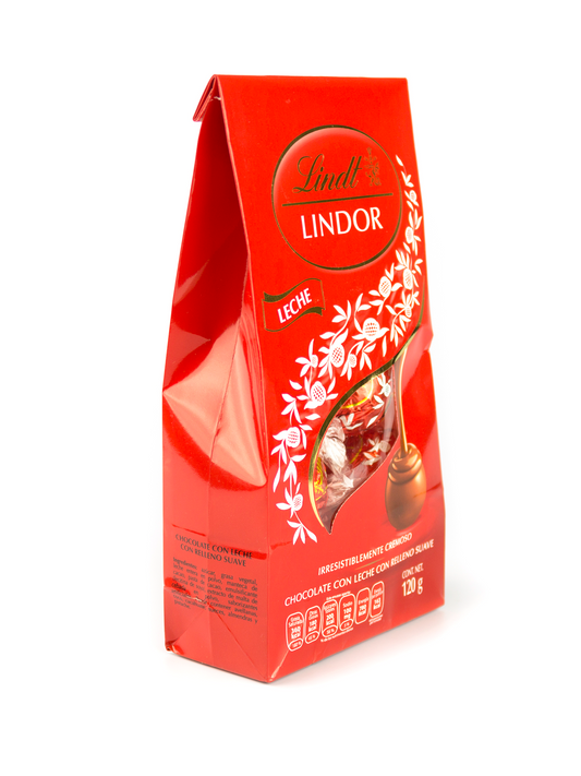 CHOCOLATE LINDOR LECHE BOLSA 120 GR