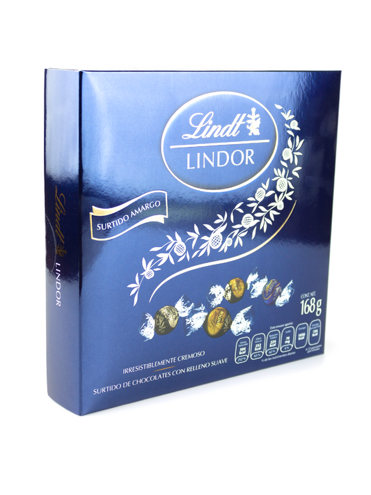 CHOCOLATE LINDOR SURTIDO AMARGO 168 GR