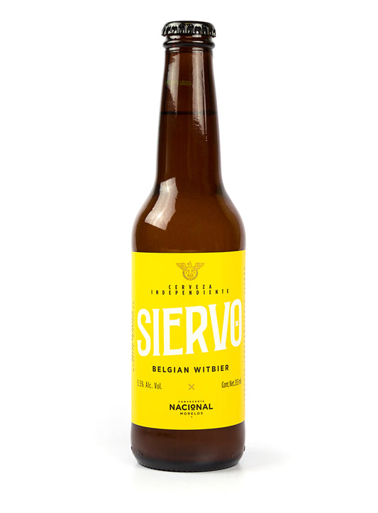 CERVEZA SIERVO BELGIAN WITBIER 355 ML