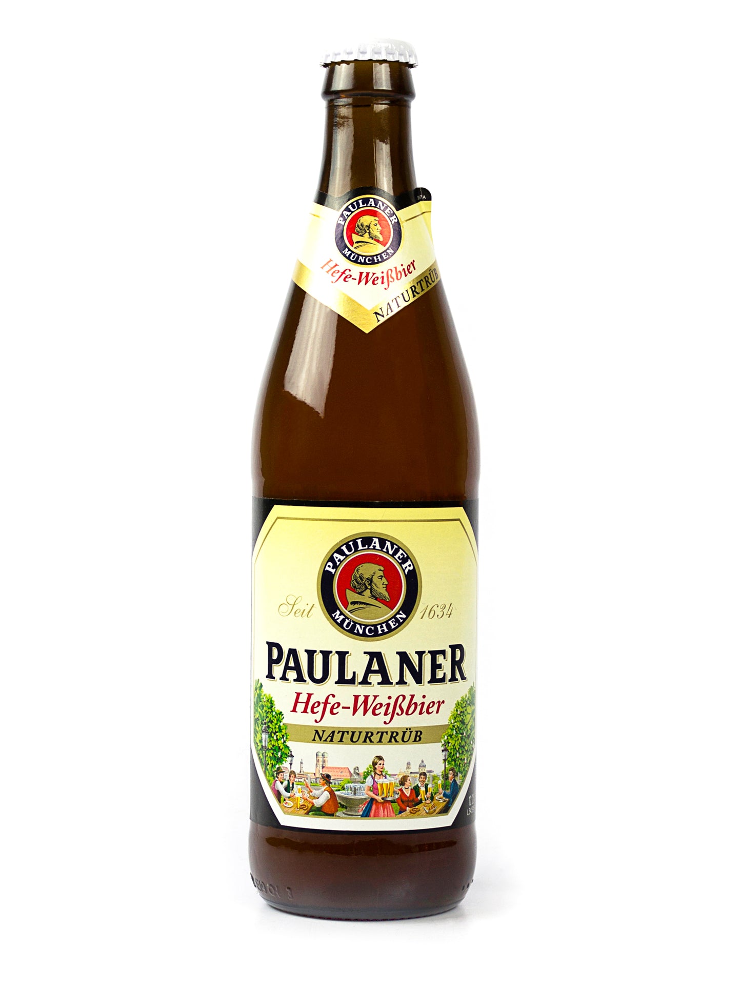 CERVEZA PAULANER HEFE WEISSBIER 500 ML