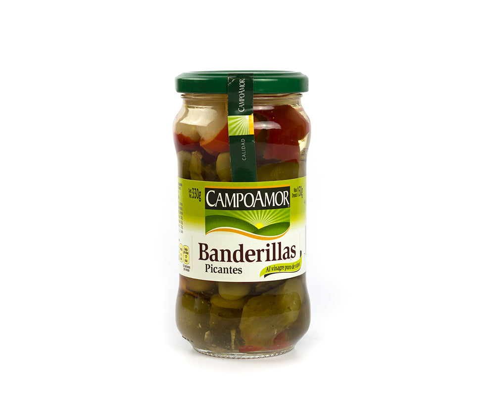 BANDERILLA CAMPOAMOR PICANTE 330 GR
