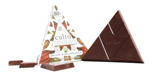 CHOCOLATE CULTO 80% CACAO 80 GR
