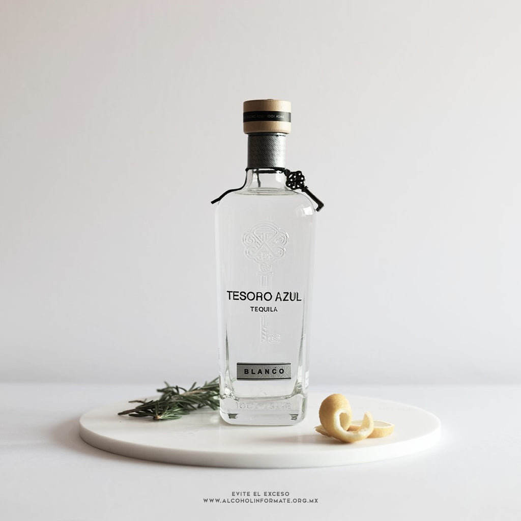 TEQUILA TESORO AZUL CRISTALINO 750 ML Panoli.mx