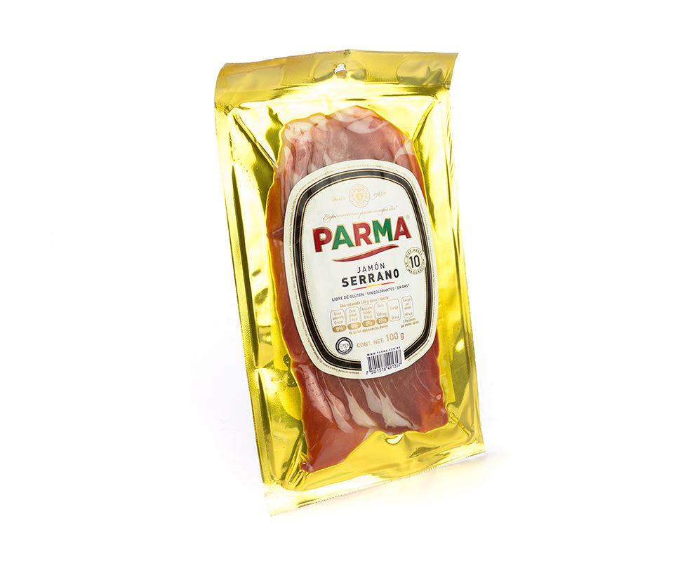 JAMON PARMA SERRANO 100 GR
