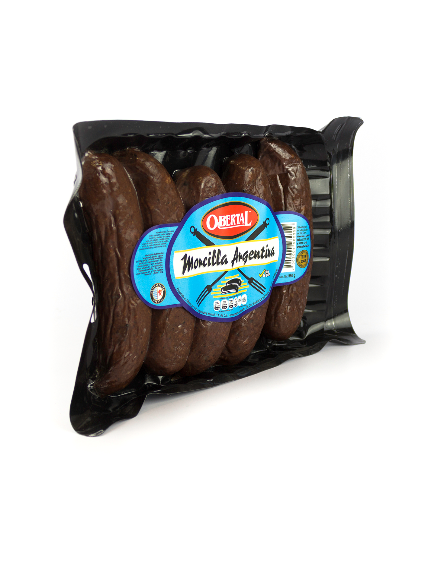 MORCILLA OBERTAL ARGENTINA 550 GR
