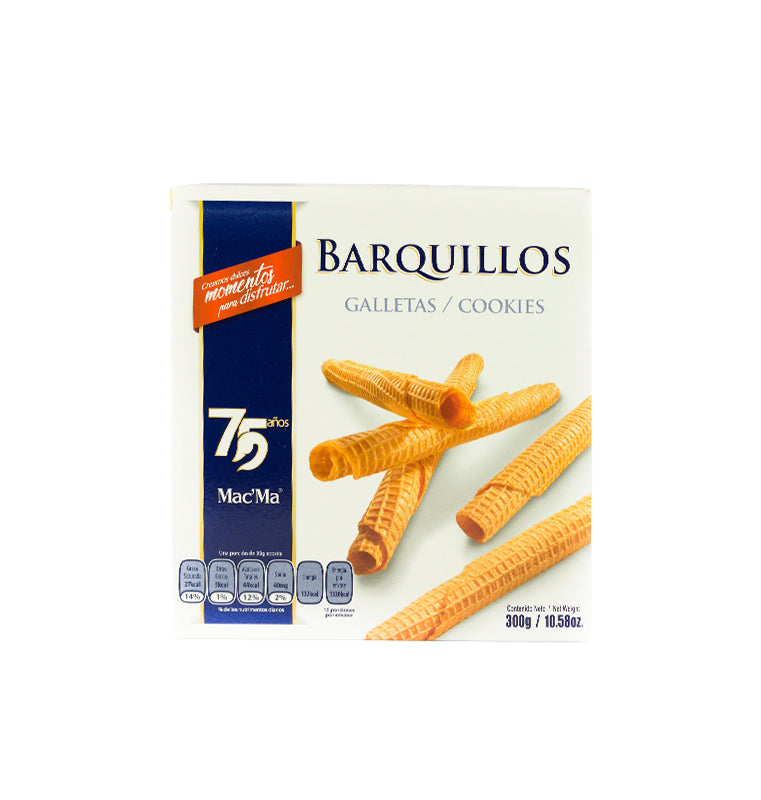 GALLETA MACMA BARQUILLO 300 GR