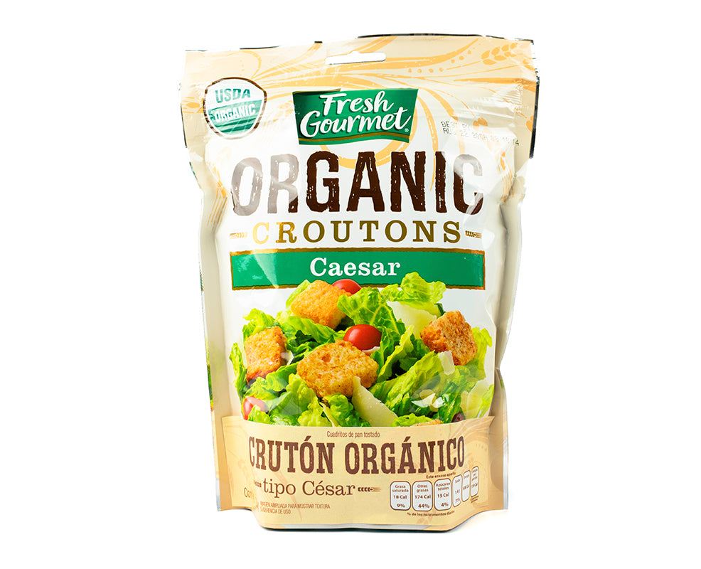 CROUTON FRESH GOURMET ORGANIC CAESAR 128 GR