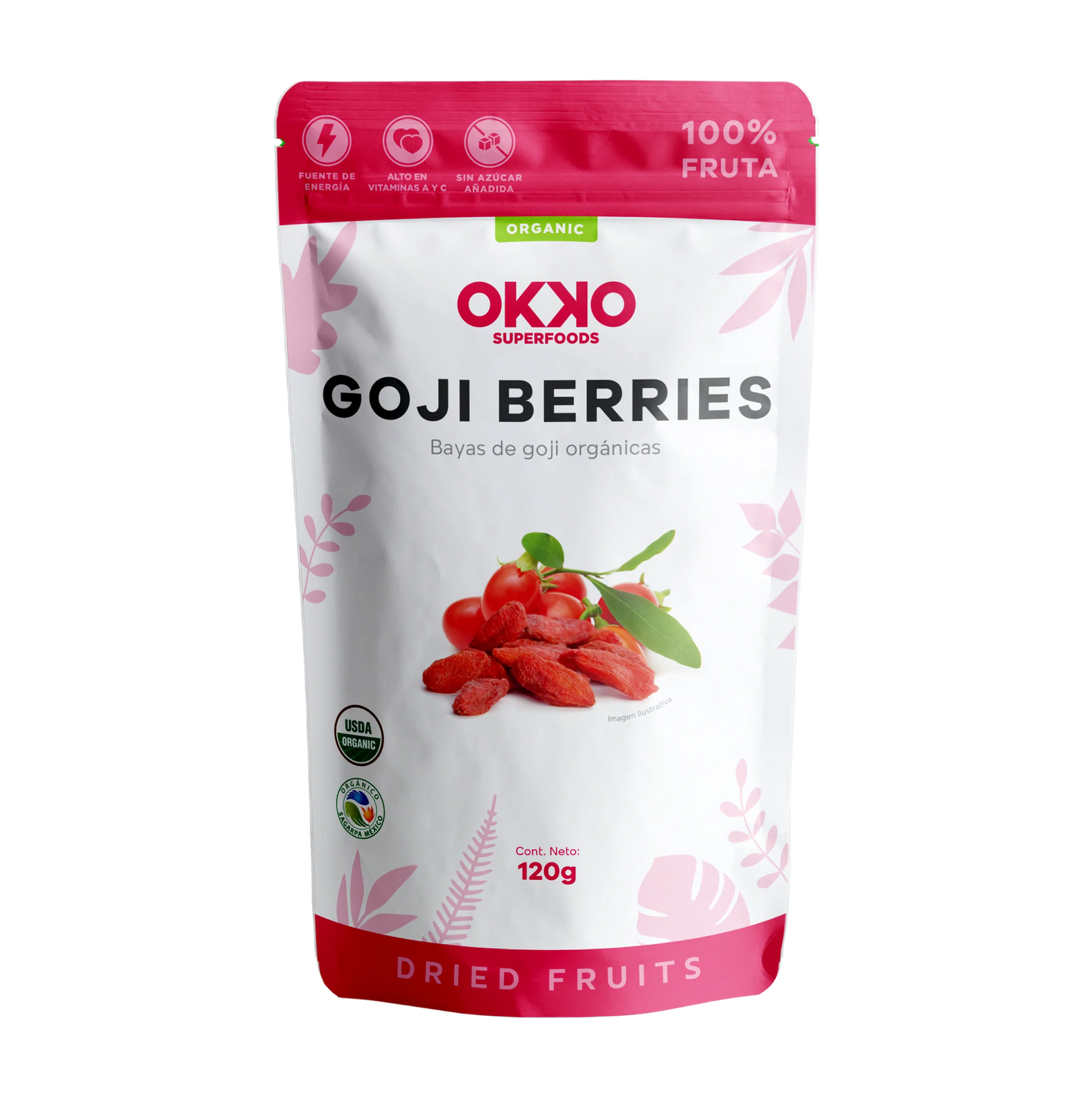 GOJI BERRIES OKKO 120 GR